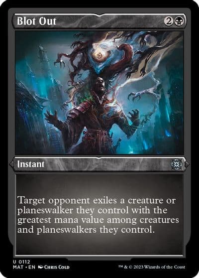 Blot Out Foil Etched March of the Machine: The Aftermath Magic card