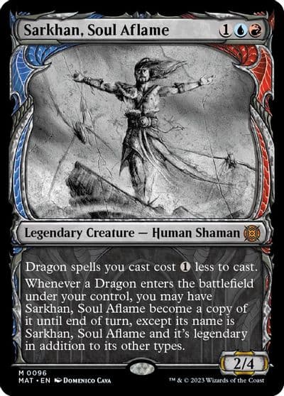 Sarkhan Soul Aflame Showcase March of the Machine: The Aftermath Magic card
