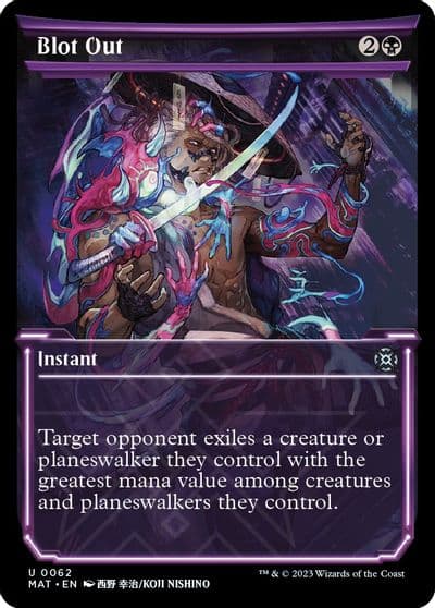 Blot Out Showcase March of the Machine: The Aftermath Magic card