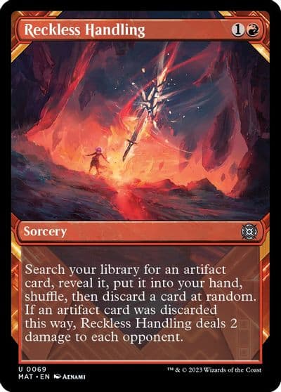 Reckless Handling Showcase March of the Machine: The Aftermath Magic card