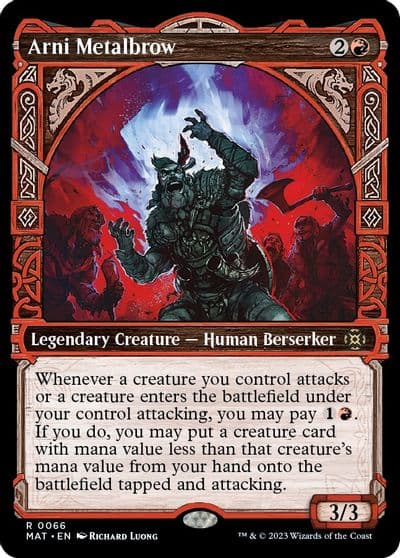 Arni Metalbrow Showcase March of the Machine: The Aftermath Magic card
