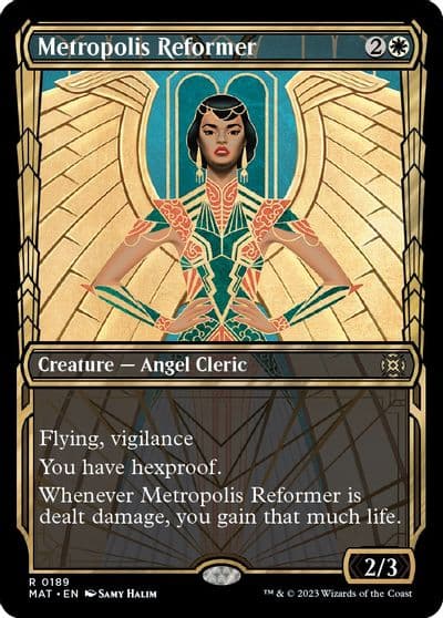 Metropolis Reformer Halo Foil March of the Machine: The Aftermath Magic card