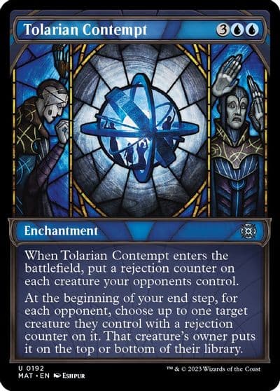 Tolarian Contempt Halo Foil March of the Machine: The Aftermath Magic card