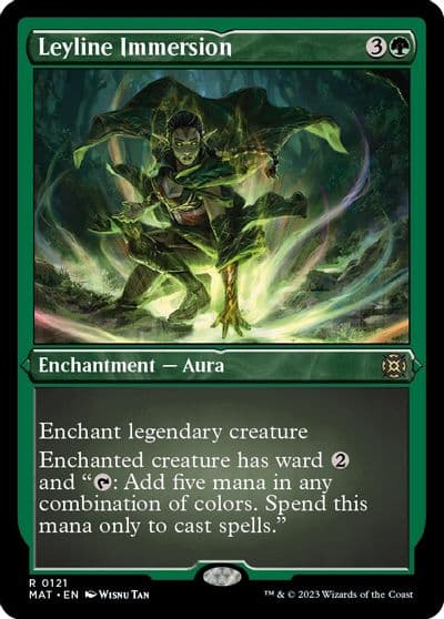 Leyline Immersion Foil Etched March of the Machine: The Aftermath Magic card