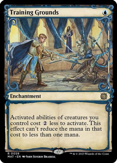 Training Grounds Showcase March of the Machine: The Aftermath Magic card