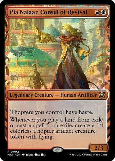 Pia Nalaar Consul of Revival Showcase March of the Machine: The Aftermath Magic card