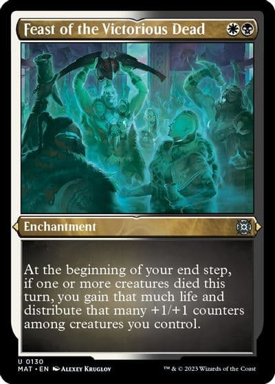 Feast of the Victorious Dead Foil Etched March of the Machine: The Aftermath Magic card