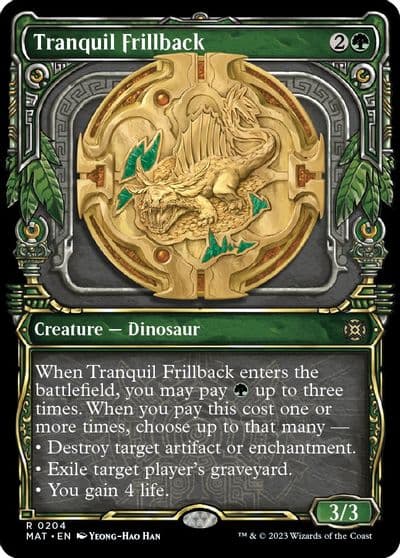 Tranquil Frillback Halo Foil March of the Machine: The Aftermath Magic card