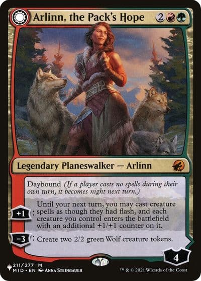 Arlinn the Packs Hope The List Reprints Magic card