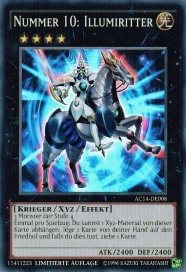 Number 10 Illumiknight German Nummer 10 Illumiritter Advent Calendar 2014 (Adventskalender ZEXAL-Edition) Yu-Gi-Oh! card