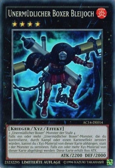 Battlin Boxer Lead Yoke German Unermudlicher Boxer Bleijoch Advent Calendar 2014 (Adventskalender ZEXAL-Edition) Yu-Gi-Oh! card