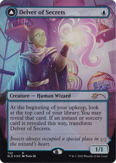 Delver of Secrets 722 Secret Lair Drop Series Magic card