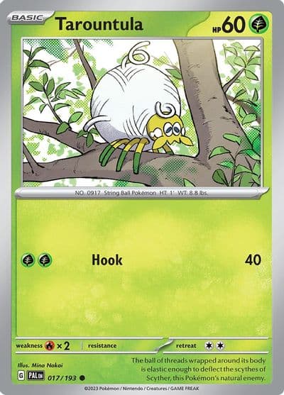 Tarountula SV02: Paldea Evolved Pokemon card