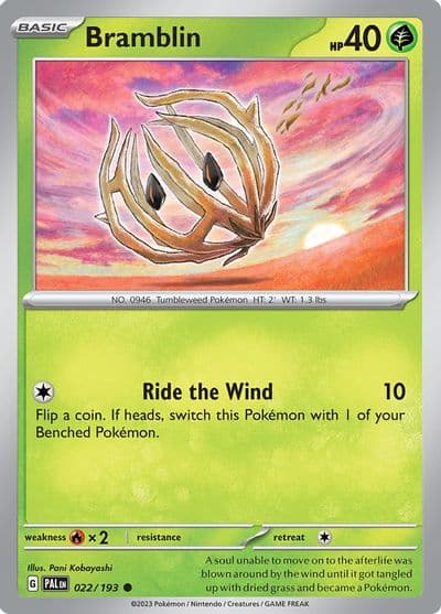 Bramblin SV02: Paldea Evolved Pokemon card