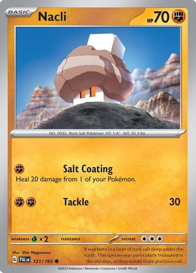 Nacli SV02: Paldea Evolved Pokemon card