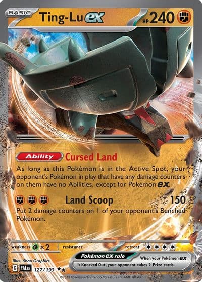 Ting-Lu ex SV02: Paldea Evolved Pokemon card