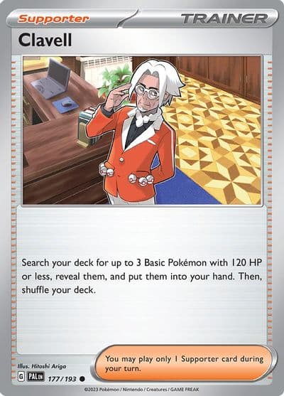 Clavell SV02: Paldea Evolved Pokemon card