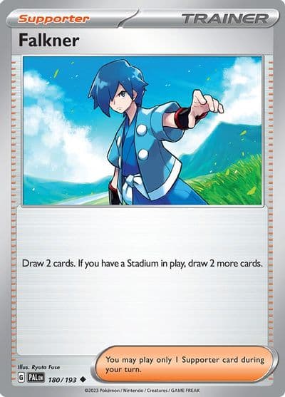 Falkner SV02: Paldea Evolved Pokemon card