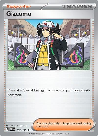 Giacomo SV02: Paldea Evolved Pokemon card