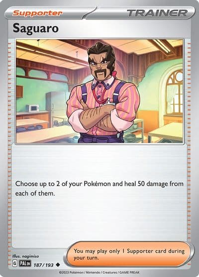 Saguaro SV02: Paldea Evolved Pokemon card