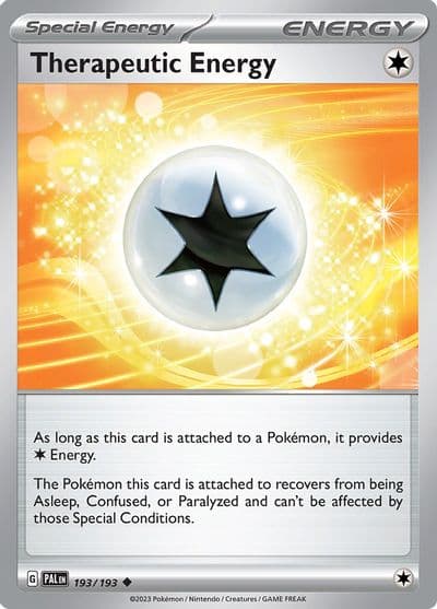 Therapeutic Energy SV02: Paldea Evolved Pokemon card