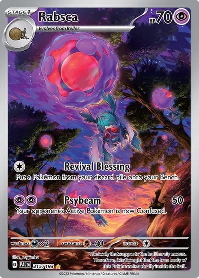 Rabsca SV02: Paldea Evolved Pokemon card