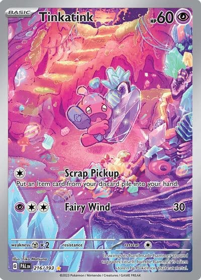 Tinkatink SV02: Paldea Evolved Pokemon card