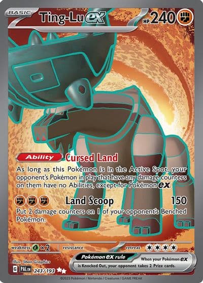 Ting-Lu ex SV02: Paldea Evolved Pokemon card