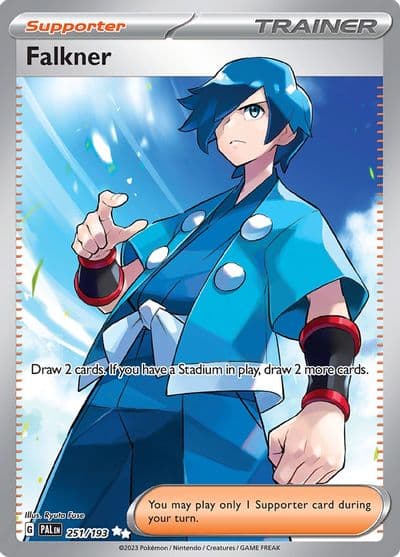Falkner SV02: Paldea Evolved Pokemon card