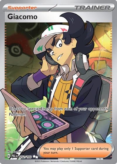 Giacomo SV02: Paldea Evolved Pokemon card