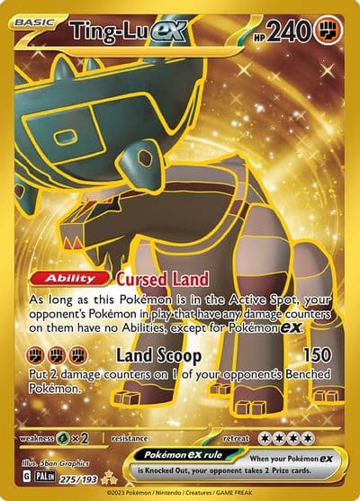 Ting-Lu ex SV02: Paldea Evolved Pokemon card