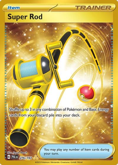 Super Rod SV02: Paldea Evolved Pokemon card