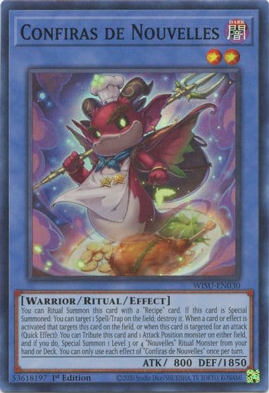 Confiras de Nouvelles Wild Survivors Yu-Gi-Oh! card