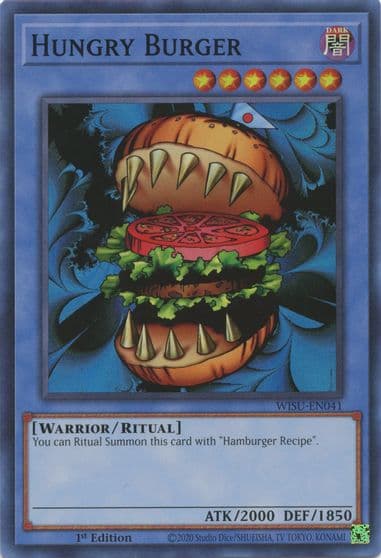 Hungry Burger Wild Survivors Yu-Gi-Oh! card