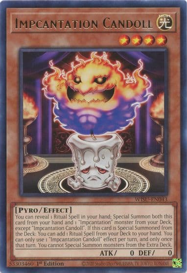 Impcantation Candoll Wild Survivors Yu-Gi-Oh! card