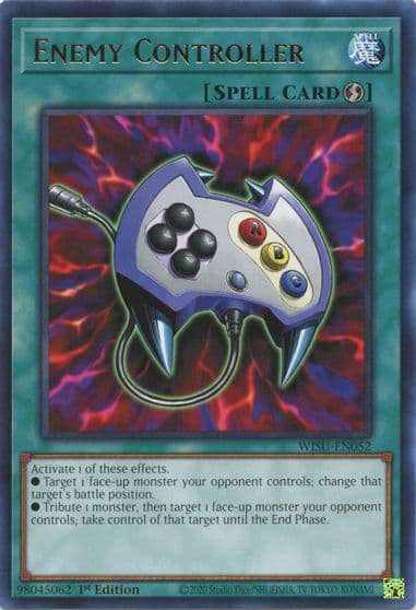 Enemy Controller Wild Survivors Yu-Gi-Oh! card