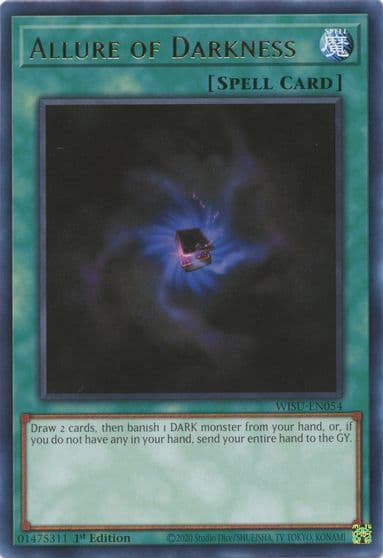 Allure of Darkness Wild Survivors Yu-Gi-Oh! card