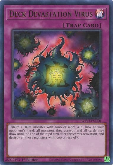 Deck Devastation Virus Wild Survivors Yu-Gi-Oh! card