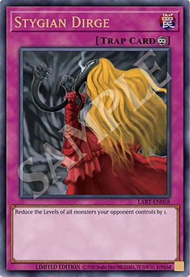 Stygian Dirge The Lost Art Promotion Yu-Gi-Oh! card