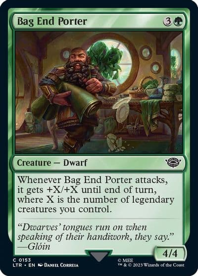 Bag End Porter Universes Beyond: The Lord of the Rings: Tales of Middle-earth Magic card