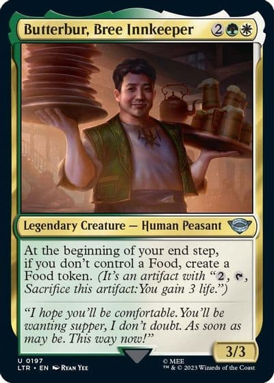 Butterbur Bree Innkeeper Universes Beyond: The Lord of the Rings: Tales of Middle-earth Magic card