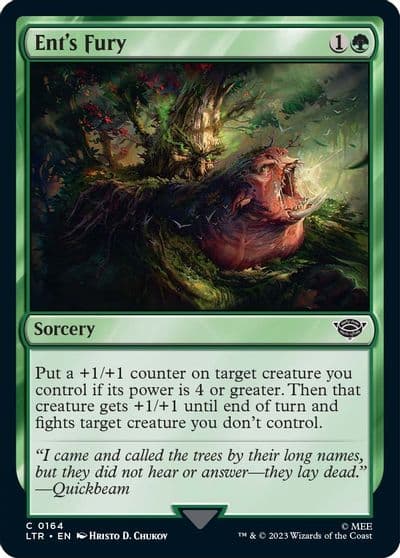 Ents Fury Universes Beyond: The Lord of the Rings: Tales of Middle-earth Magic card