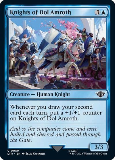 Knights of Dol Amroth Universes Beyond: The Lord of the Rings: Tales of Middle-earth Magic card