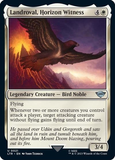 Landroval Horizon Witness Universes Beyond: The Lord of the Rings: Tales of Middle-earth Magic card