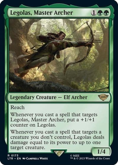 Legolas Master Archer Universes Beyond: The Lord of the Rings: Tales of Middle-earth Magic card