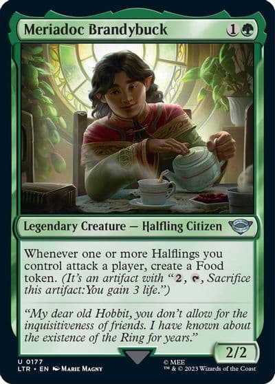 Meriadoc Brandybuck Universes Beyond: The Lord of the Rings: Tales of Middle-earth Magic card
