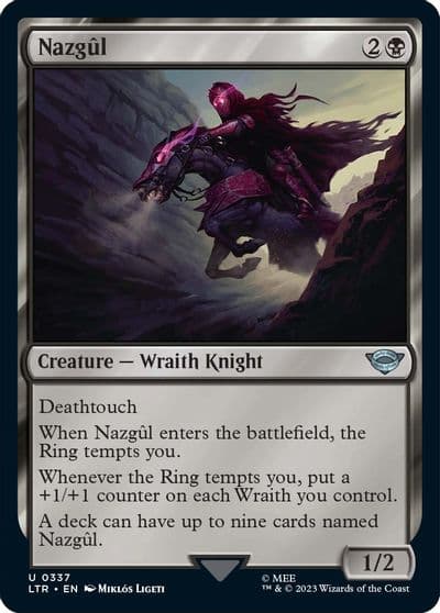 Nazgul 0337 Universes Beyond: The Lord of the Rings: Tales of Middle-earth Magic card
