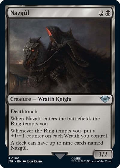 Nazgul 0100 Universes Beyond: The Lord of the Rings: Tales of Middle-earth Magic card