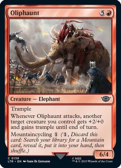 Oliphaunt Universes Beyond: The Lord of the Rings: Tales of Middle-earth Magic card