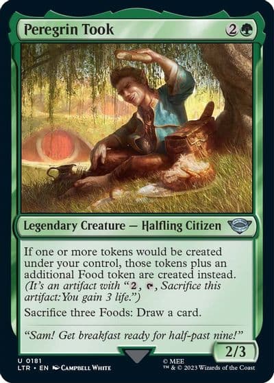 Peregrin Took Universes Beyond: The Lord of the Rings: Tales of Middle-earth Magic card